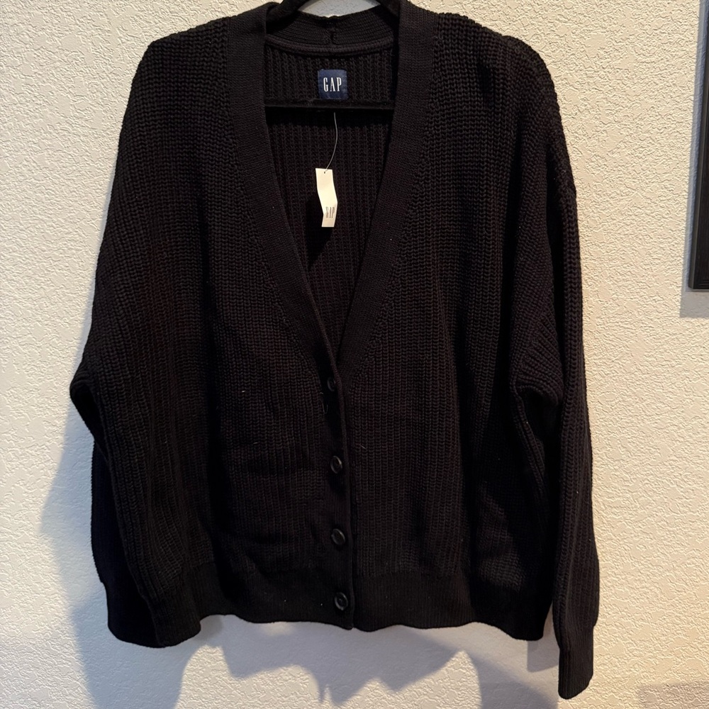 GAP Black Knit Sweater